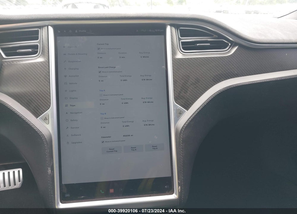 2015 TESLA MODEL S 70D/85D/P85D VIN: 5YJSA4H22FFP75087