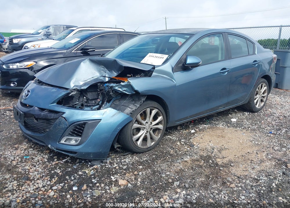 2010 MAZDA 3 S SPORT VIN: JM1BL1S68A1156791
