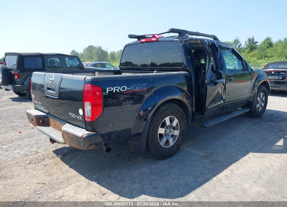 2012 NISSAN FRONTIER PRO-4X VIN: 1N6AD0EV7CC452217