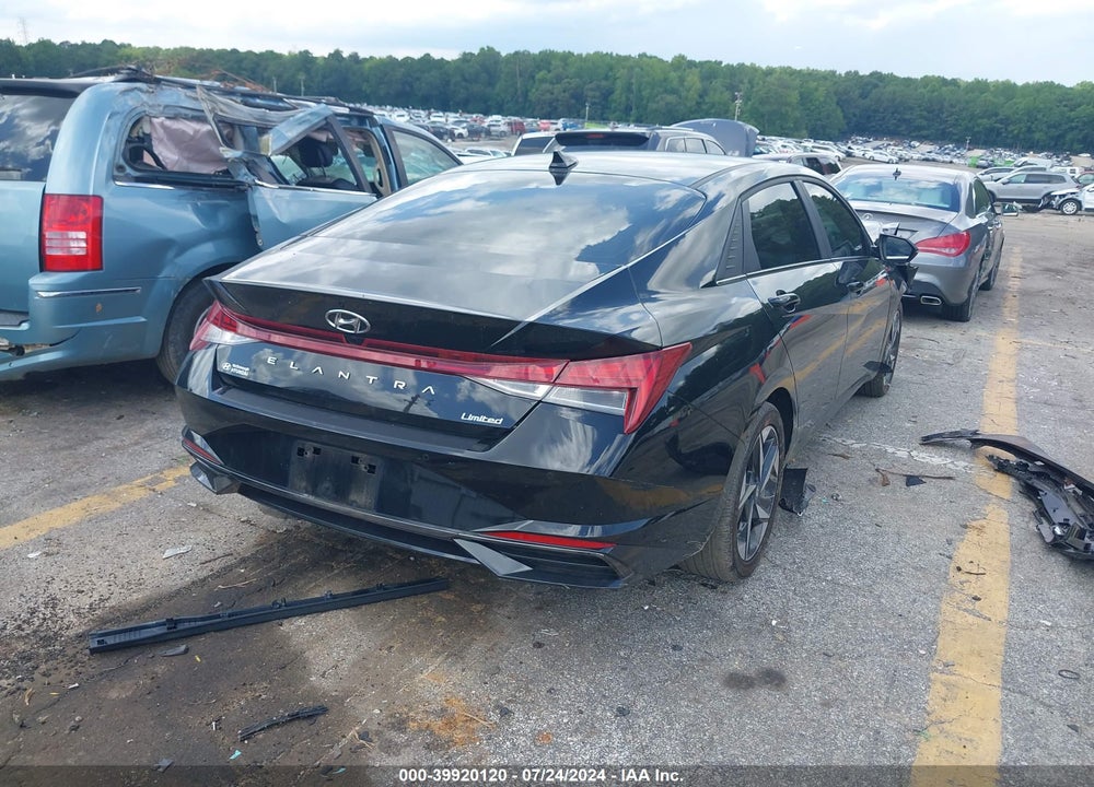 2023 HYUNDAI ELANTRA LIMITED VIN: KMHLP4AG4PU475192