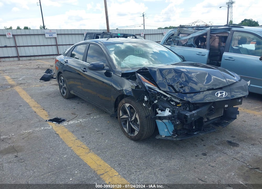 2023 HYUNDAI ELANTRA LIMITED VIN: KMHLP4AG4PU475192