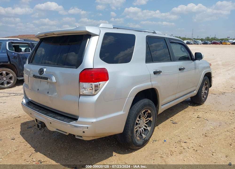 2012 TOYOTA 4RUNNER SR5 VIN: JTEZU5JR9C5037167