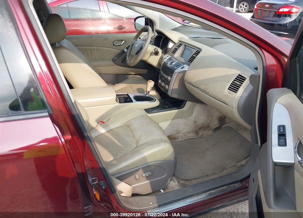 2009 NISSAN MURANO SL VIN: JN8AZ18U29W021695