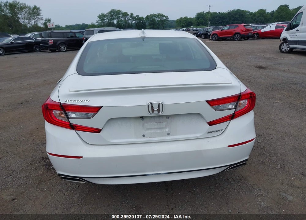 2019 HONDA ACCORD SPORT VIN: 1HGCV1F3XKA016842
