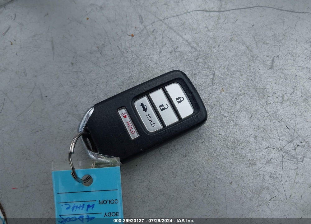 2019 HONDA ACCORD SPORT VIN: 1HGCV1F3XKA016842