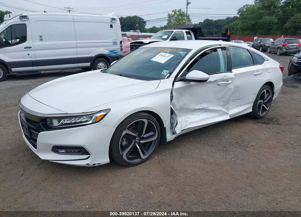 2019 HONDA ACCORD SPORT VIN: 1HGCV1F3XKA016842