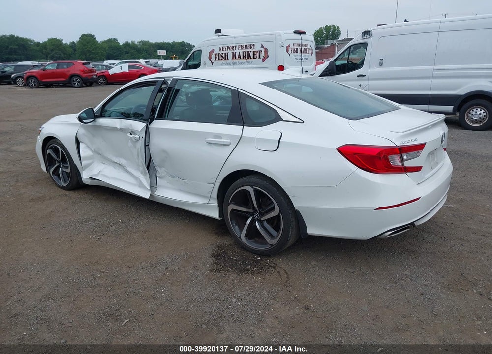 2019 HONDA ACCORD SPORT VIN: 1HGCV1F3XKA016842