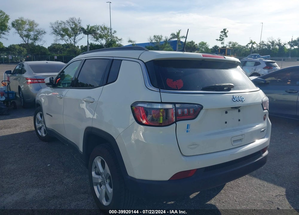 2019 JEEP COMPASS VIN: 3C4NJCBB9KT851514