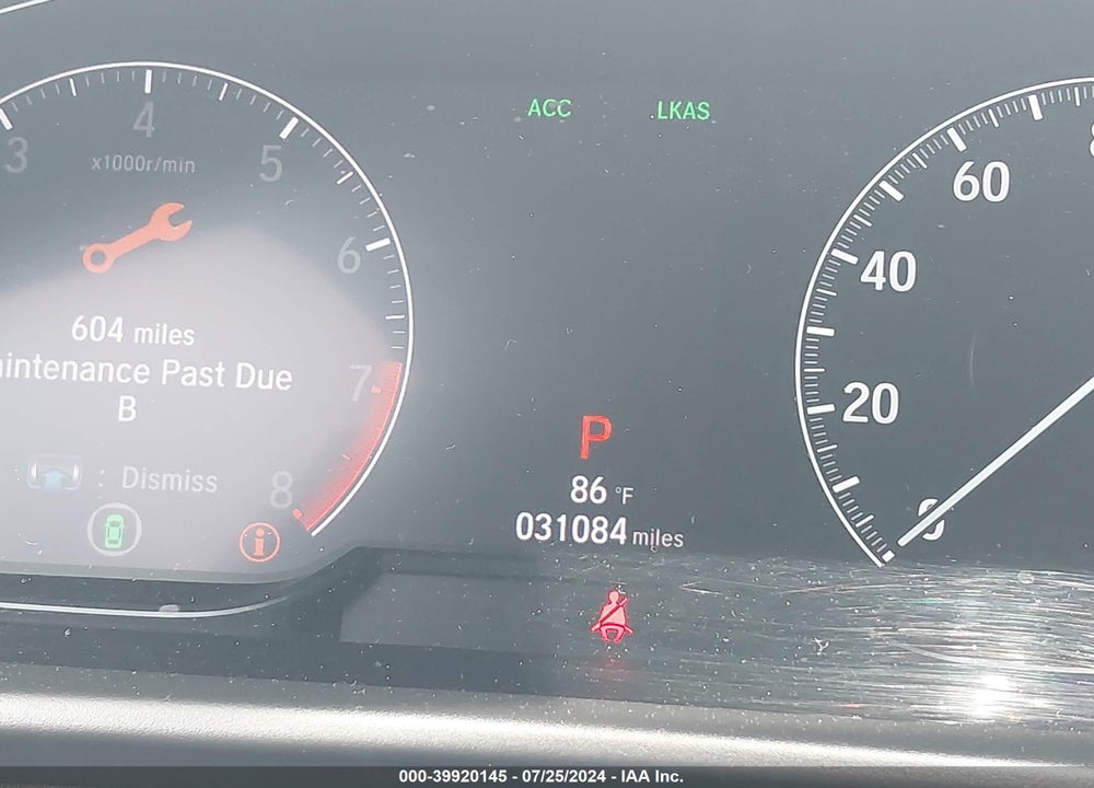 2020 HONDA ACCORD SPORT 2.0T VIN: 1HGCV2F36LA031474