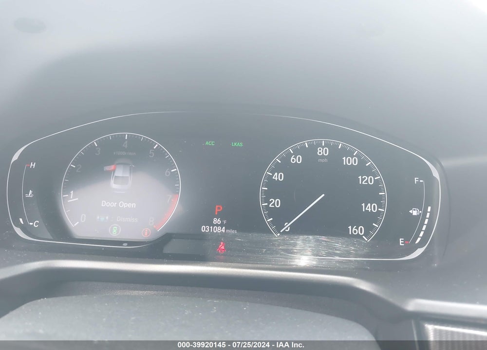 2020 HONDA ACCORD SPORT 2.0T VIN: 1HGCV2F36LA031474