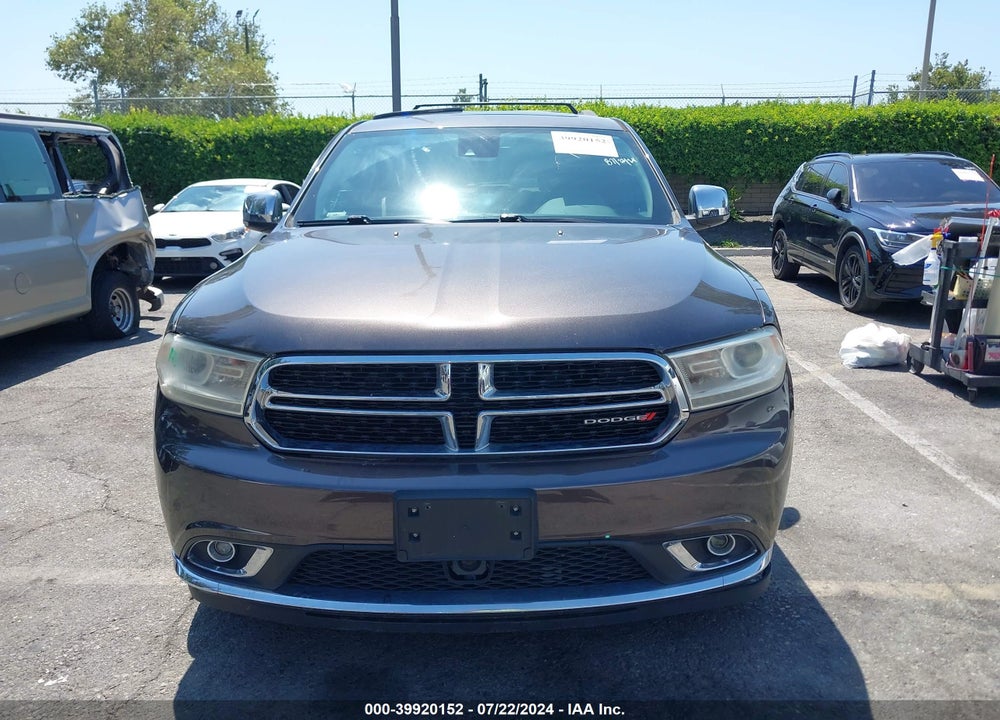 2015 DODGE DURANGO CITADEL VIN: 1C4RDJEG3FC770479