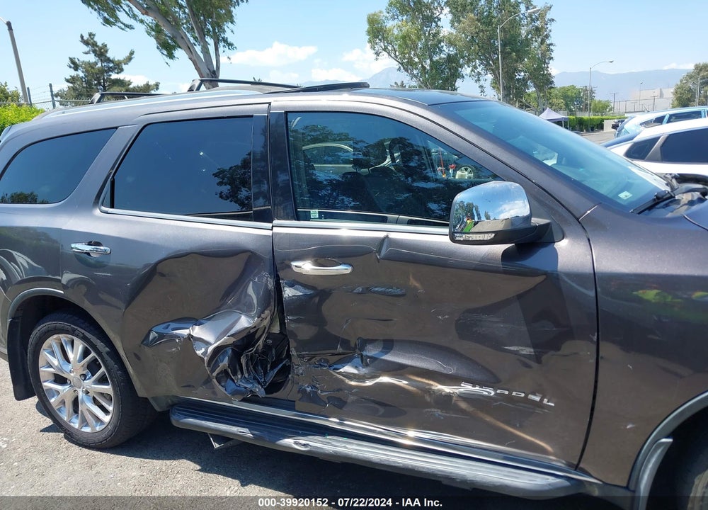 2015 DODGE DURANGO CITADEL VIN: 1C4RDJEG3FC770479