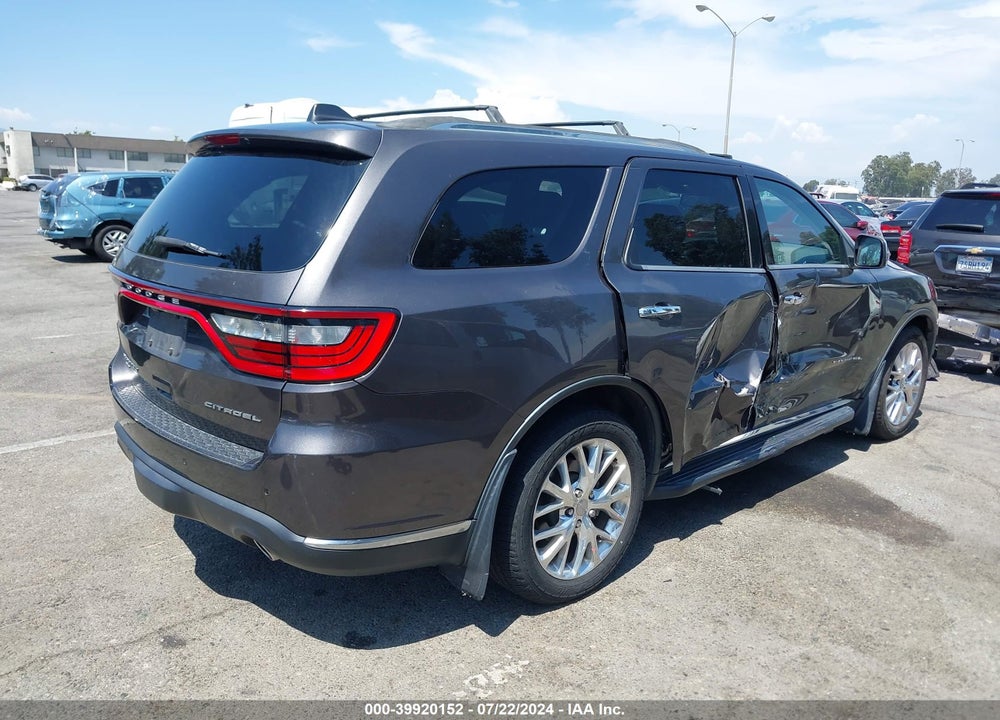 2015 DODGE DURANGO CITADEL VIN: 1C4RDJEG3FC770479