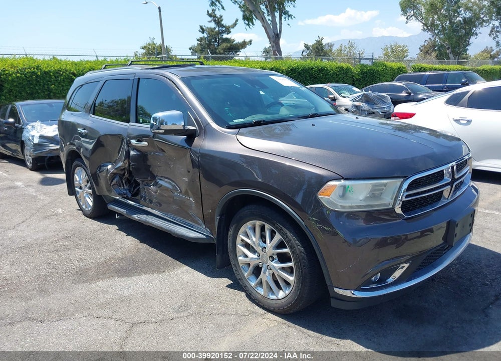 2015 DODGE DURANGO CITADEL VIN: 1C4RDJEG3FC770479