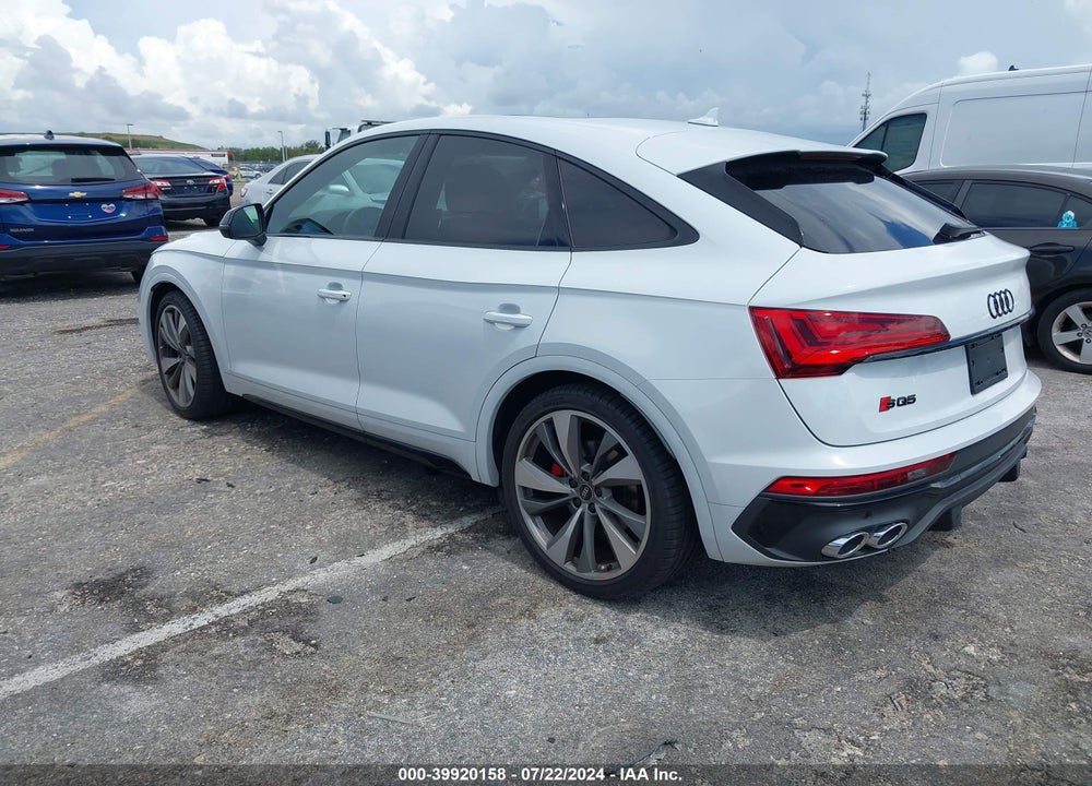 2023 AUDI SQ5 SPORTBACK PREMIUM PLUS TFSI QUATTRO TIPTRONIC VIN: WA124AFY1P2134945
