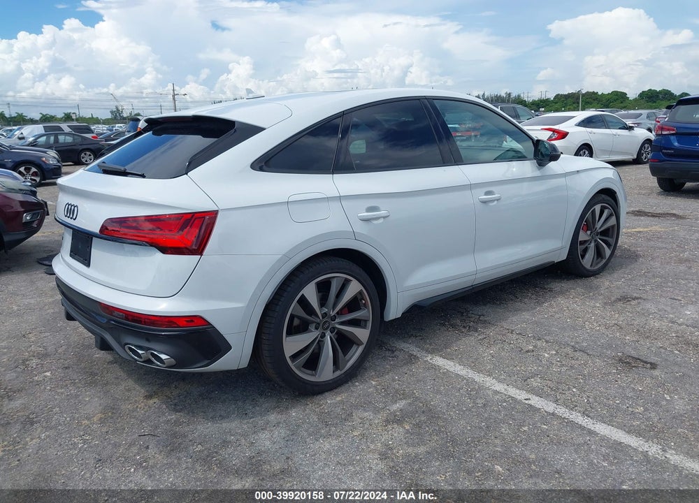 2023 AUDI SQ5 SPORTBACK PREMIUM PLUS TFSI QUATTRO TIPTRONIC VIN: WA124AFY1P2134945