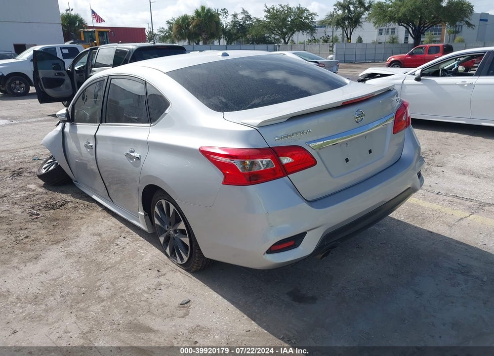 2018 NISSAN SENTRA SR VIN: 3N1AB7AP8JY218104