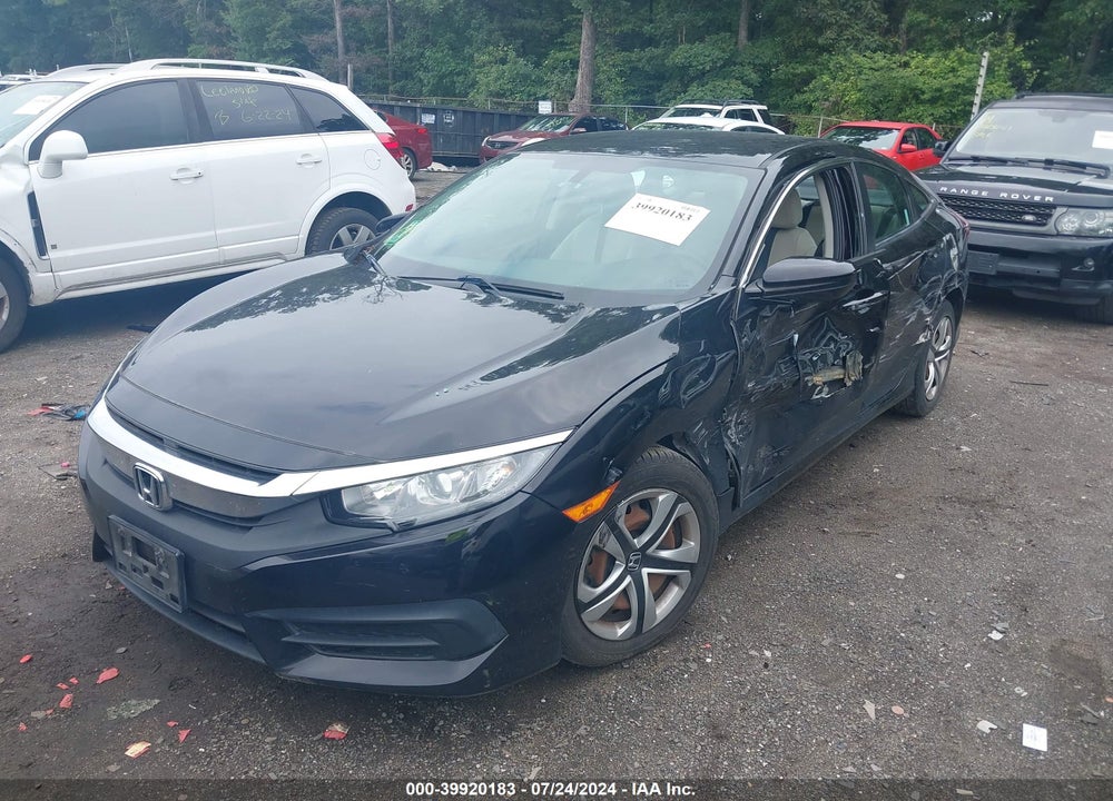 2016 HONDA CIVIC LX VIN: 19XFC2F50GE250680