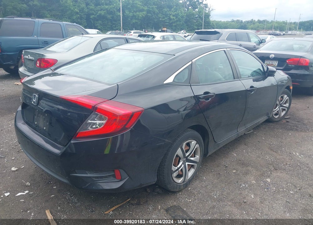 2016 HONDA CIVIC LX VIN: 19XFC2F50GE250680