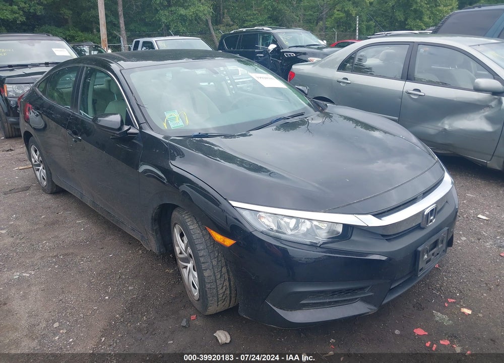 2016 HONDA CIVIC LX VIN: 19XFC2F50GE250680