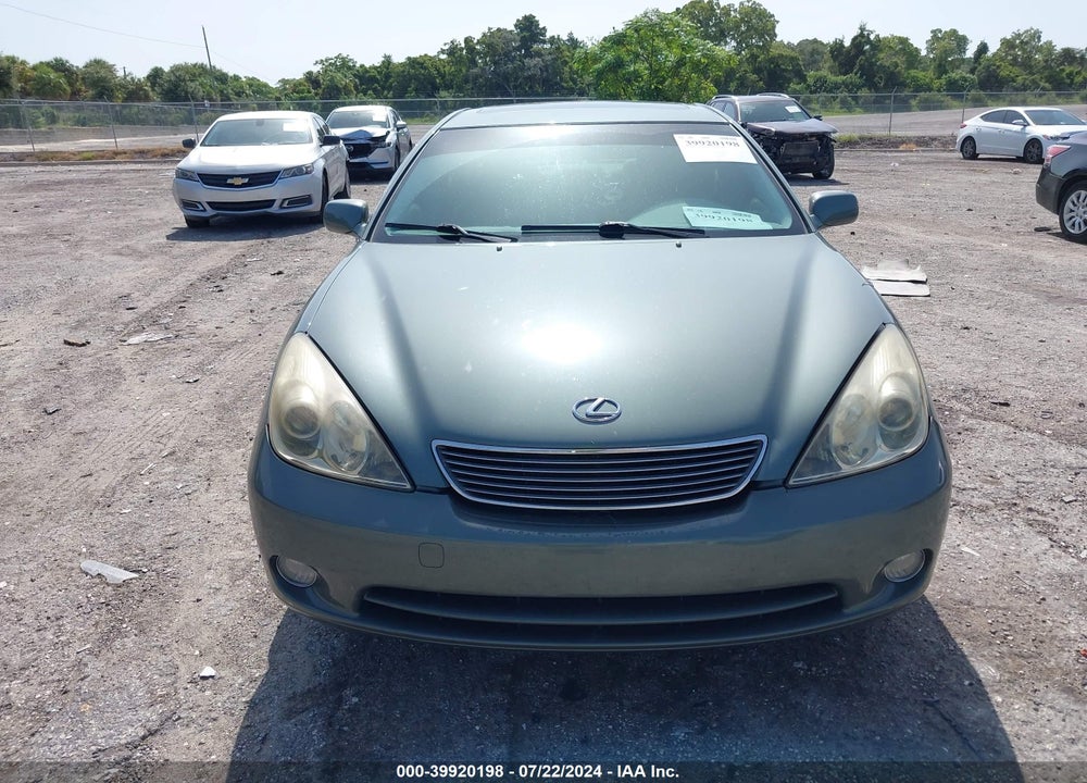 2005 LEXUS ES 330 VIN: JTHBA30G955064566