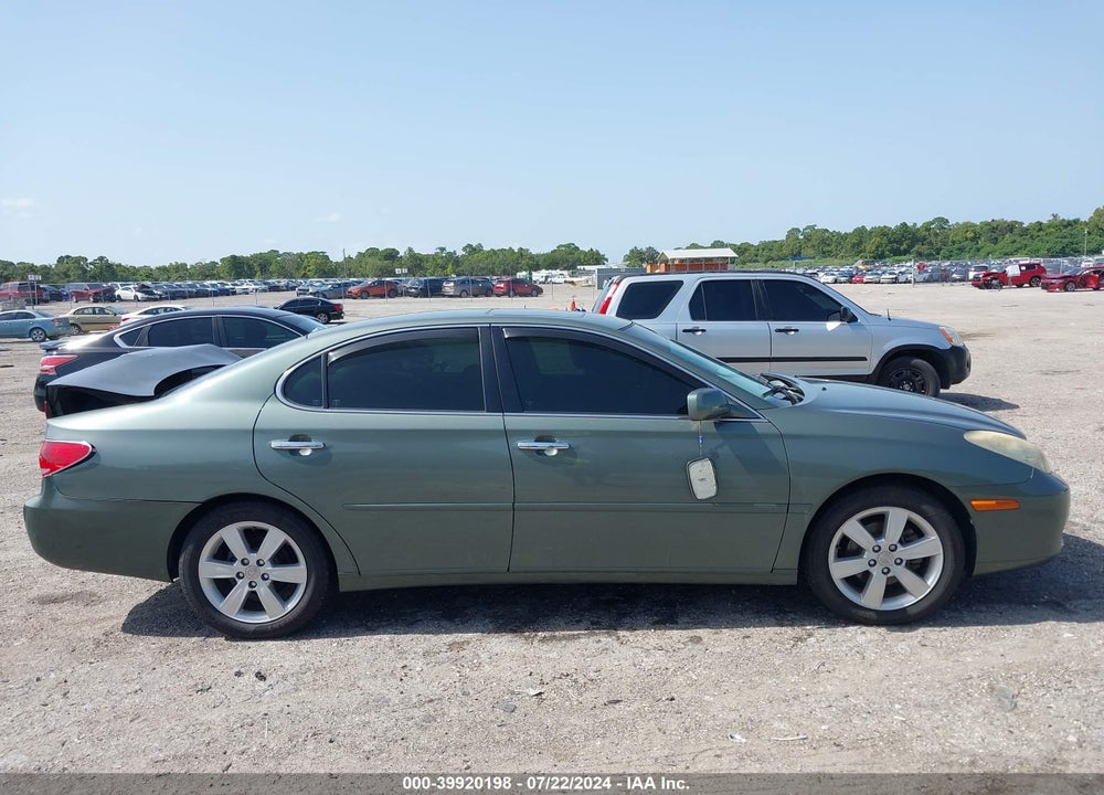 2005 LEXUS ES 330 VIN: JTHBA30G955064566