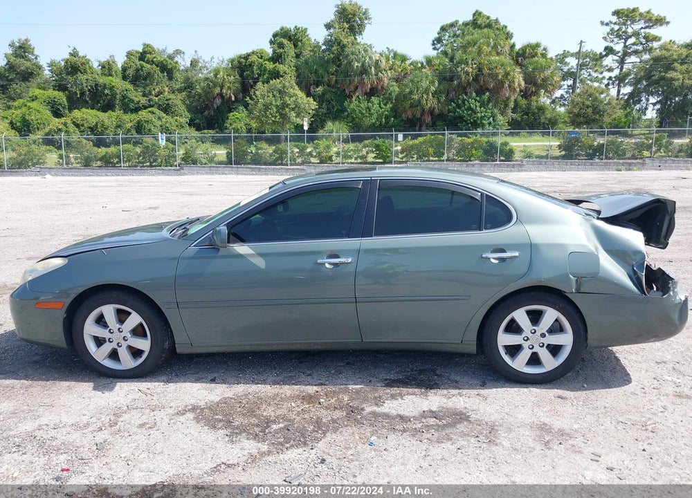 2005 LEXUS ES 330 VIN: JTHBA30G955064566
