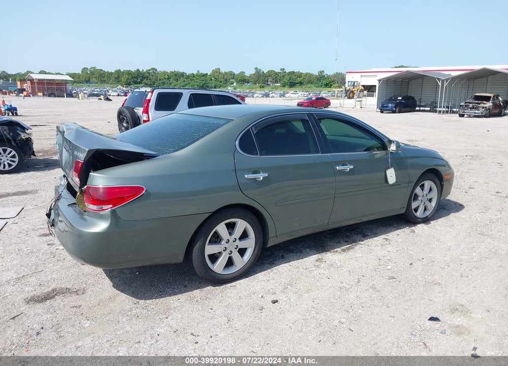 2005 LEXUS ES 330 VIN: JTHBA30G955064566