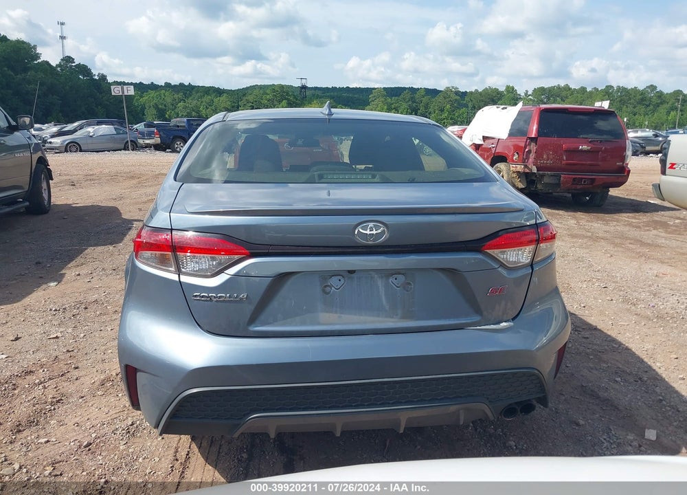 2020 TOYOTA COROLLA SE/NIGHT SHADE VIN: JTDS4RCE8LJ000478