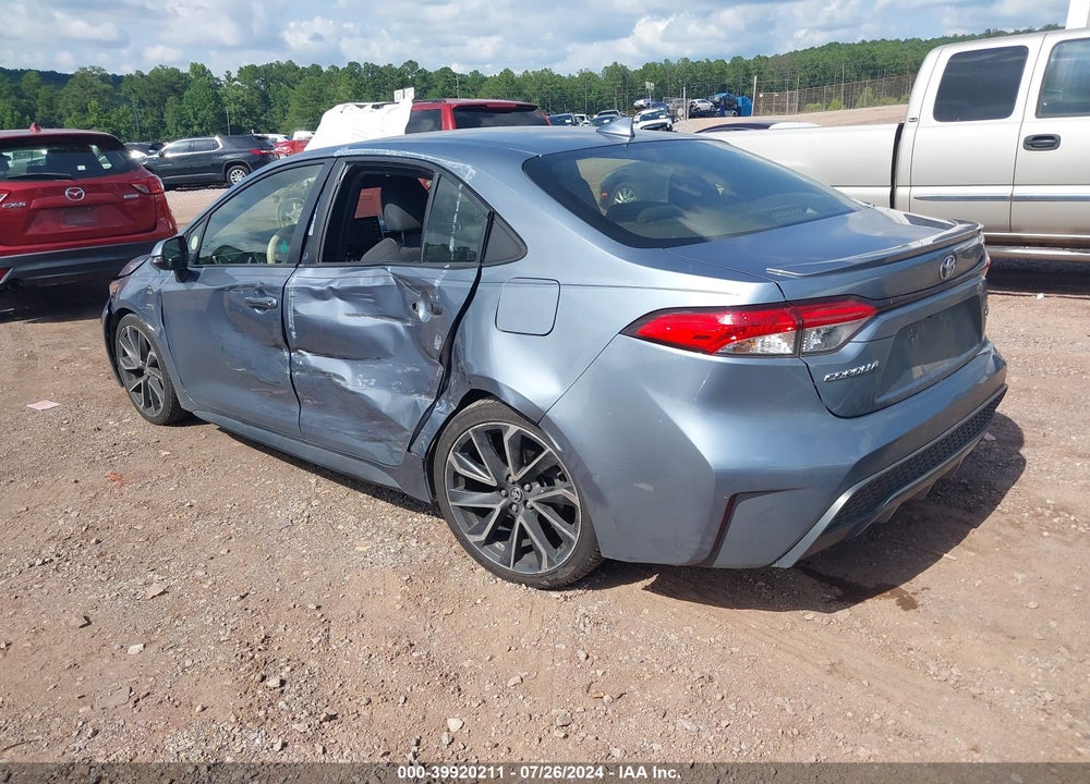 2020 TOYOTA COROLLA SE/NIGHT SHADE VIN: JTDS4RCE8LJ000478