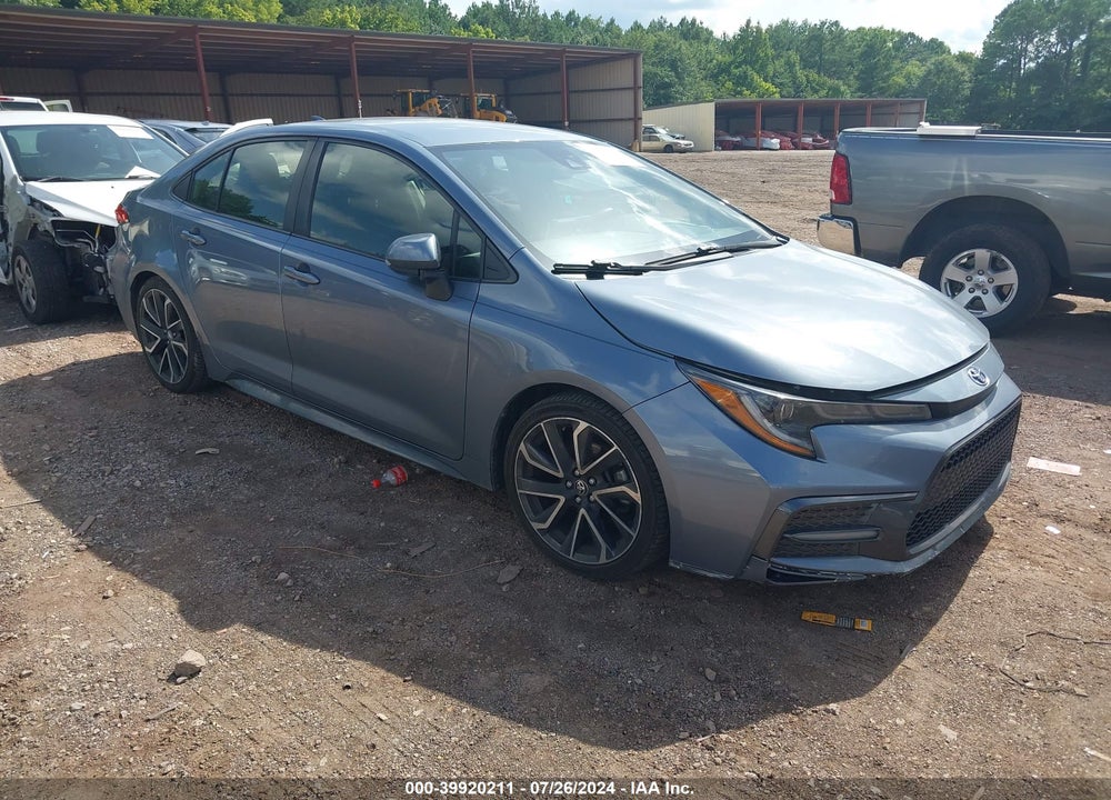 2020 TOYOTA COROLLA SE/NIGHT SHADE VIN: JTDS4RCE8LJ000478