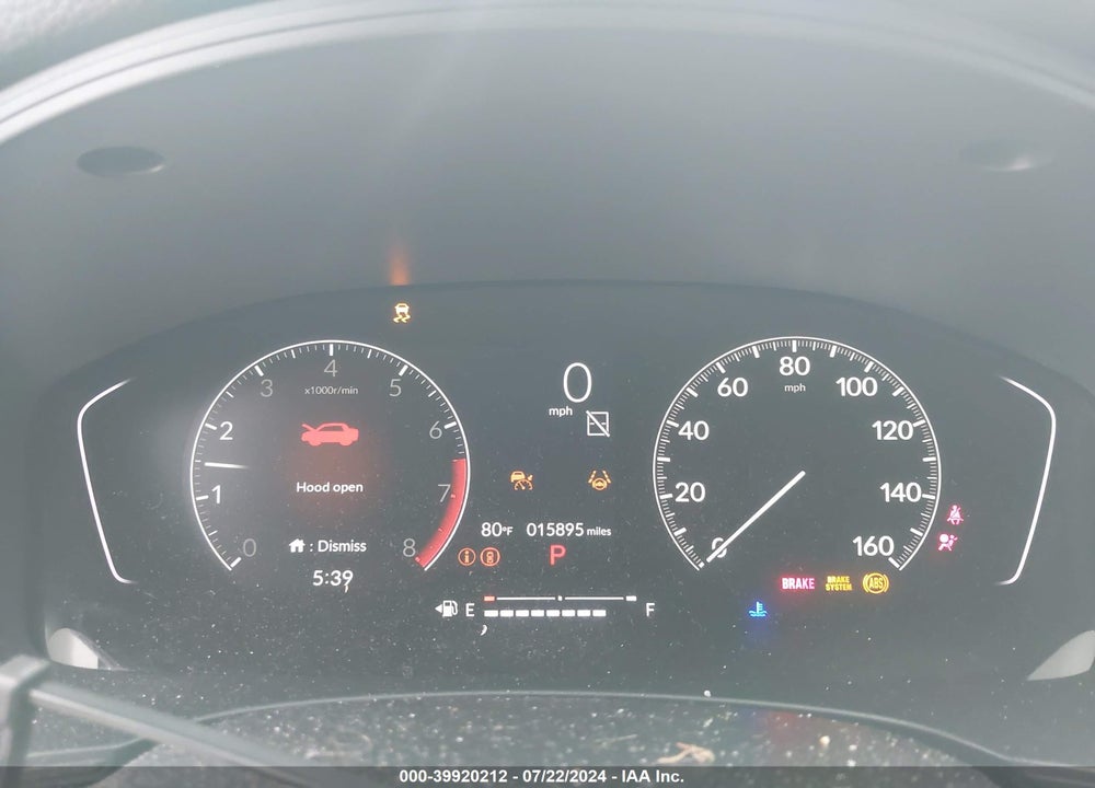 2022 HONDA CIVIC EX VIN: 2HGFE1F70NH327069