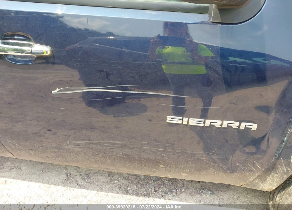 2009 GMC SIERRA 1500 SLT VIN: 1GTEK39J59Z106403