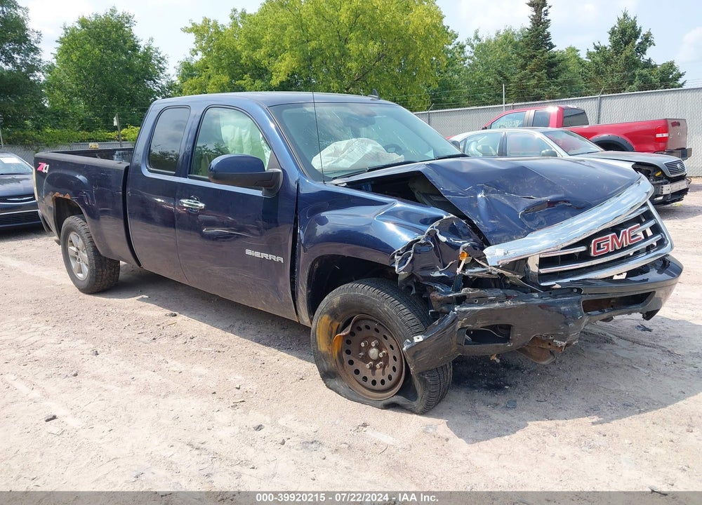 2009 GMC SIERRA 1500 SLT VIN: 1GTEK39J59Z106403