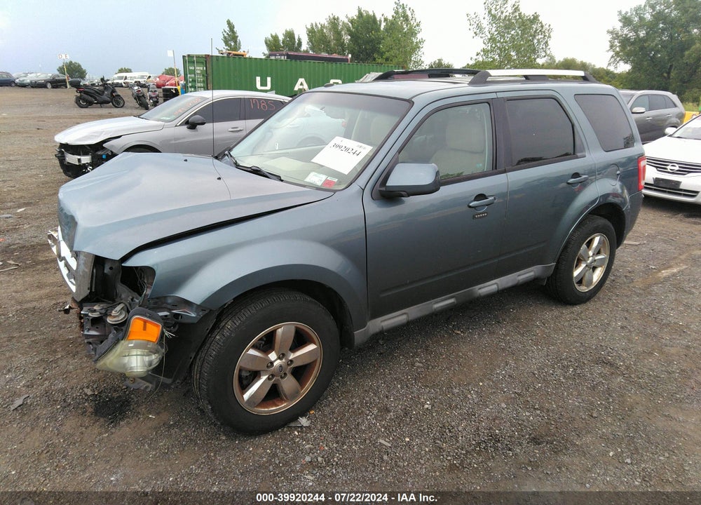 2010 FORD ESCAPE LIMITED VIN: 1FMCU9EGXAKC93807