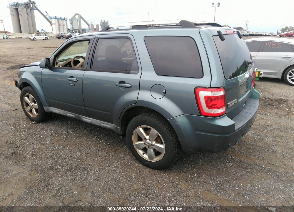 2010 FORD ESCAPE LIMITED VIN: 1FMCU9EGXAKC93807