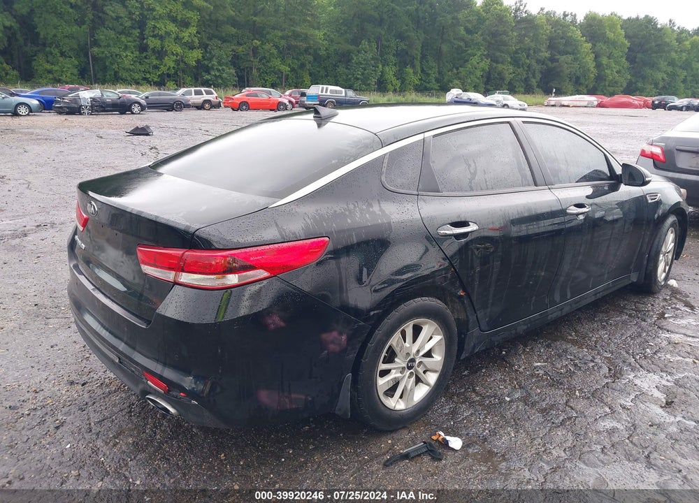2016 KIA OPTIMA LX VIN: 5XXGT4L38GG069224