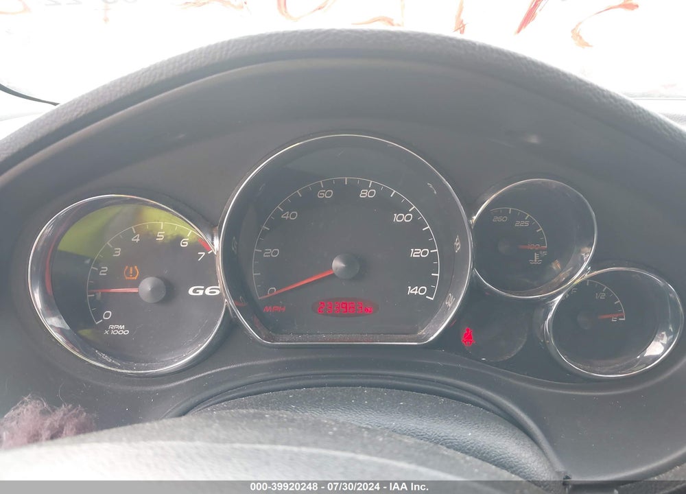 2008 PONTIAC G6 GT VIN: 1G2ZH57N784182447