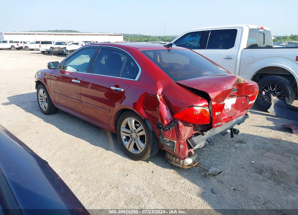2009 KIA OPTIMA SX V6 VIN: KNAGE224795338178
