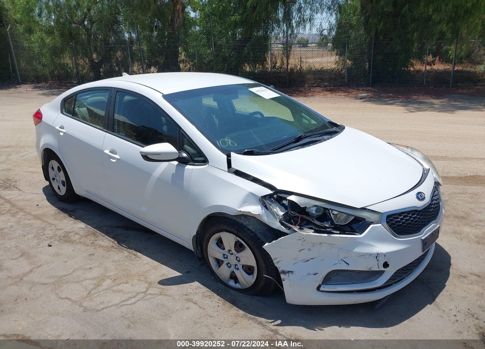 2015 KIA FORTE LX VIN: KNAFX4A64F5291532