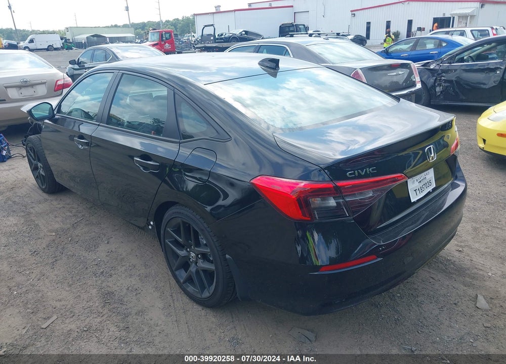 2024 HONDA CIVIC SPORT VIN: 2HGFE2F57RH590668