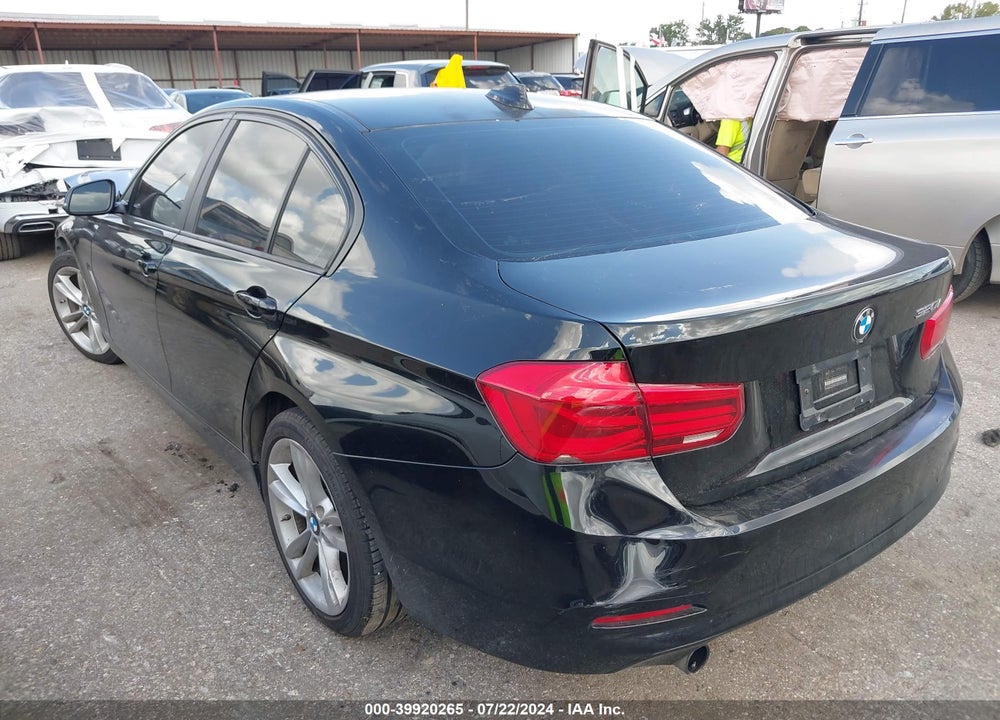 2017 BMW 320I VIN: WBA8E1G59HNU14062