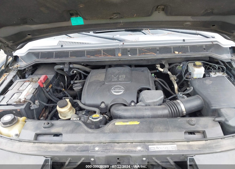 2010 NISSAN ARMADA PLATINUM VIN: 5N1BA0ND0AN602883