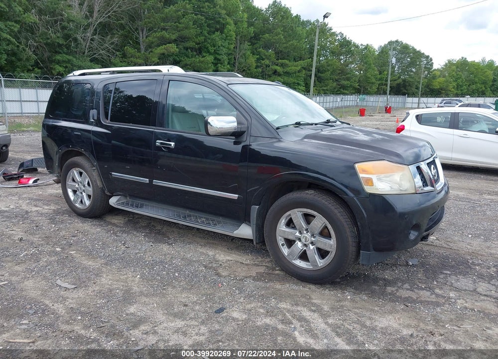 2010 NISSAN ARMADA PLATINUM VIN: 5N1BA0ND0AN602883