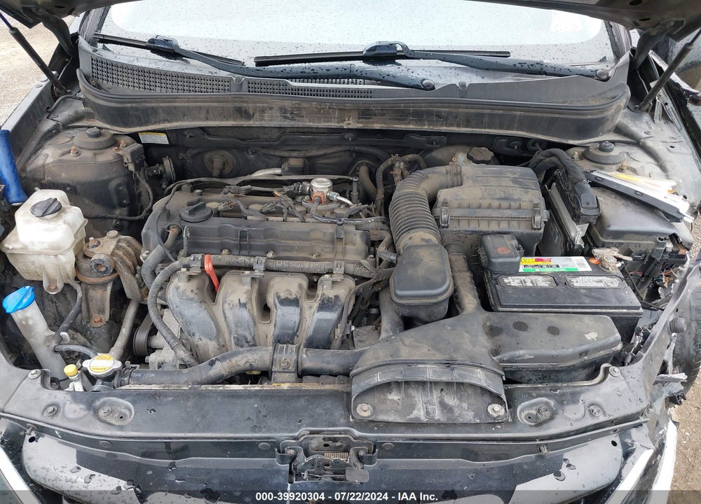 2012 HYUNDAI SONATA GLS VIN: 5NPEB4AC1CH348932