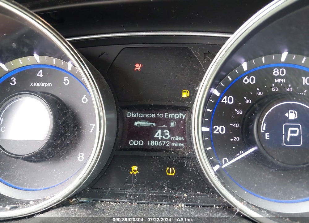 2012 HYUNDAI SONATA GLS VIN: 5NPEB4AC1CH348932