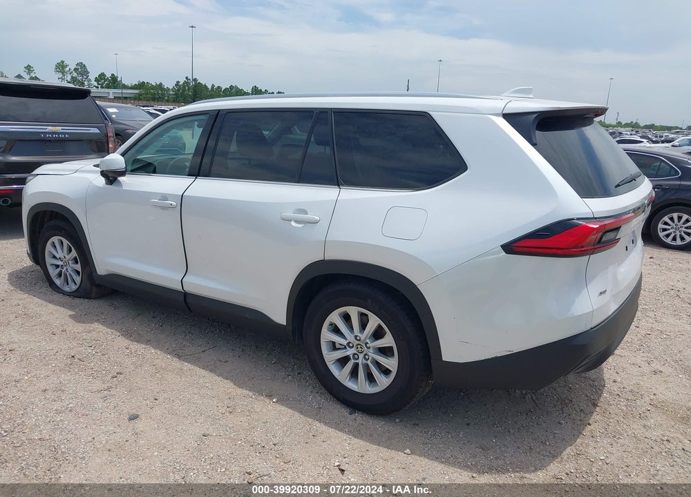 2024 TOYOTA GRAND HIGHLANDER XLE VIN: 5TDAAAB56RS008503