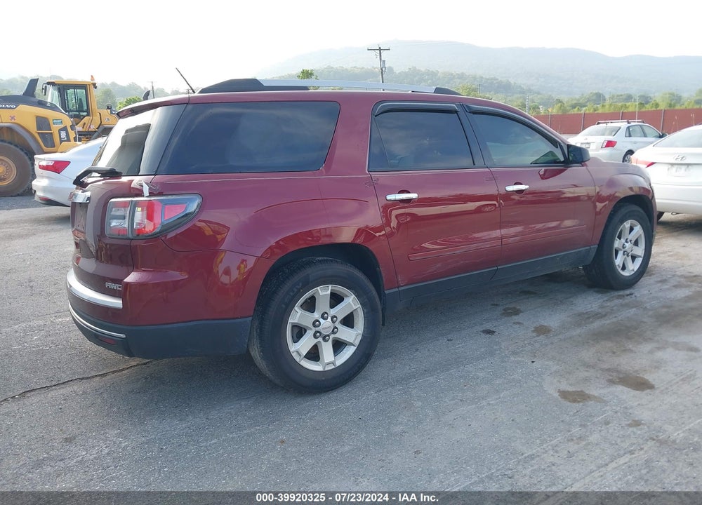 2015 GMC ACADIA SLE-2 VIN: 1GKKVPKD4FJ317161