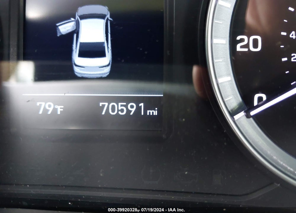 2019 HYUNDAI SONATA SE VIN: 5NPE24AF7KH788307