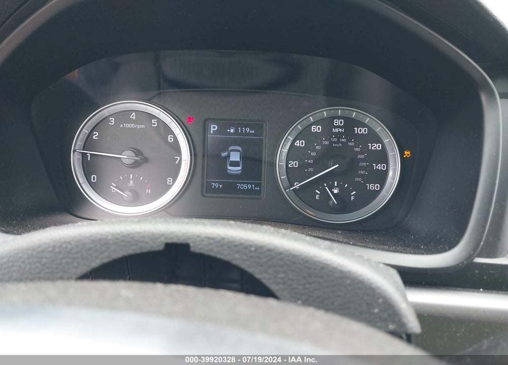 2019 HYUNDAI SONATA SE VIN: 5NPE24AF7KH788307